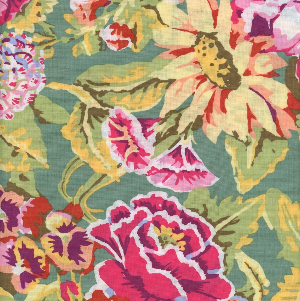FreeSpirit Fabrics From the Archives by Kaffe Fassett Floral Dance